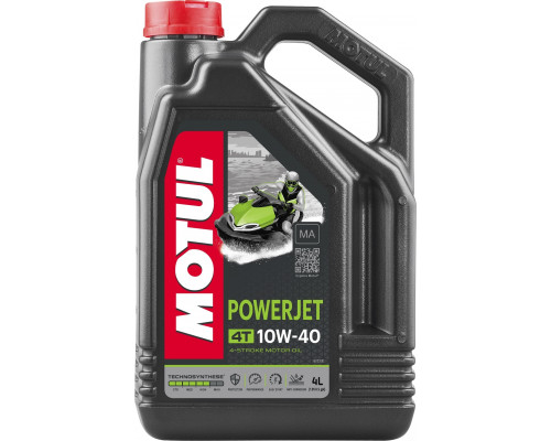 105874 MOTUL Масло Моторное PowerJet 4Т 4Тактное SAE 10W-40 4 Литра