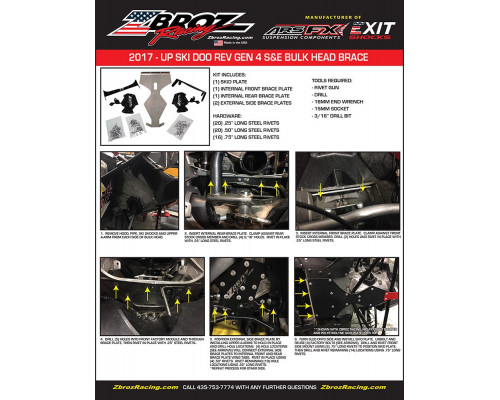 ZBROZ Защита S&E Модуля Для Ski Doo Gen4