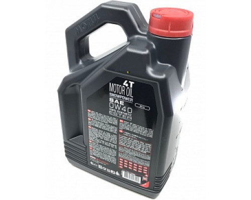 105892 MOTUL Масло Моторное SnowPower 4Т Четырехтактное SAE 0W-40 4 Литра