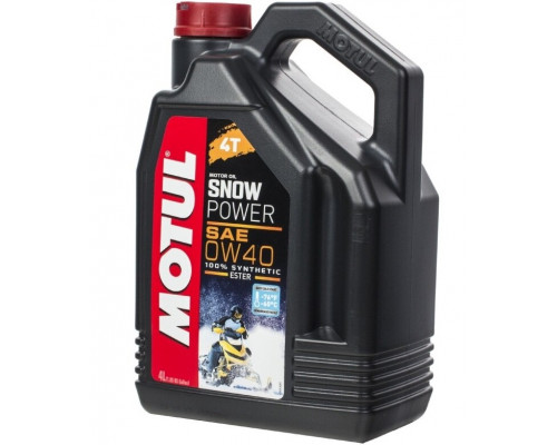 105892 MOTUL Масло Моторное SnowPower 4Т Четырехтактное SAE 0W-40 4 Литра