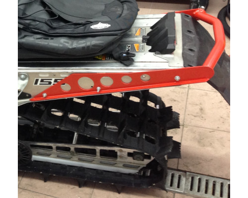 VEL Задний Бампер Для Polaris Pro-Ride  (Черный)