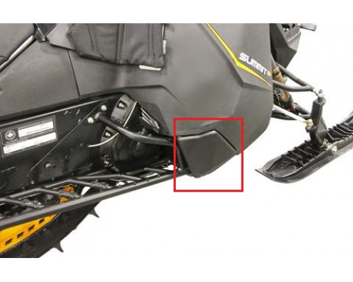 SKINZ Комплект Пластиковых Панелей Для Rasmussen Подножек Для Ski Doo REV XM