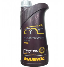 8102 MANNOL Max Power Синтетическое Трансмиссионное Масло 75W140 1 Литр