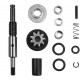 SM-01322 SPI Бендикс Электростартера Для Polaris 3089759, 1204130, 1204372