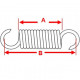 SM-02007 SPI Пружина Крепления Глушителя Для Ski Doo 414893700, 415107100