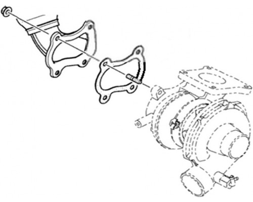 SM-02049 SPI Прокладка Выпускной Системы Для Arctic Cat 2612-701