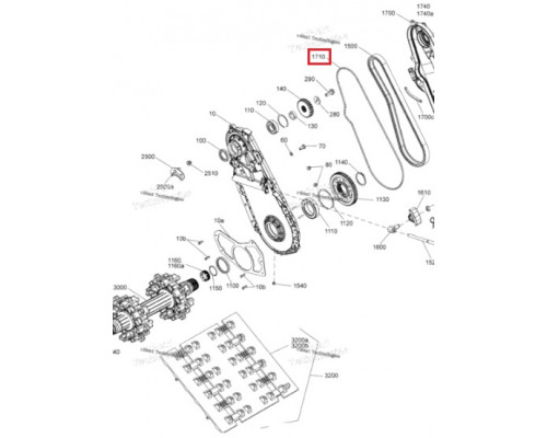 SM-03130 SPI Прокладка Крышки КПП Для Ski Doo 293300200