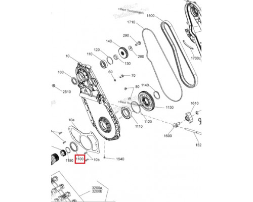SM-03229 SPI Сальник КПП Нижний Для Ski Doo 293200159, 504152571