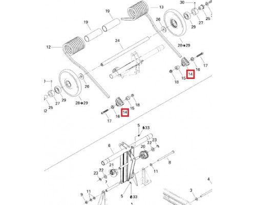 SM-04301 SPI Кронштейн Пружины Для Ski Doo 503188933, 503189657, 572056600