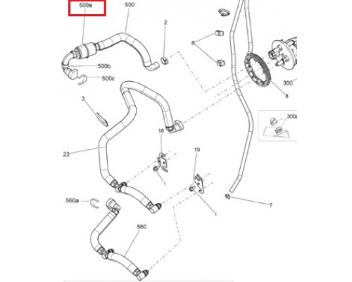 SM-07354 SPI Топливный Фильтр Для Ski Doo 513033719, 709000100, 709001016
