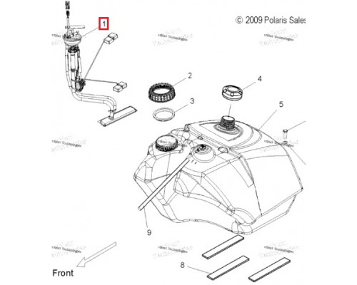 SM-07357 SPI Топливный Фильтр Для Polaris 600 WIDETRAK IQ 2521162