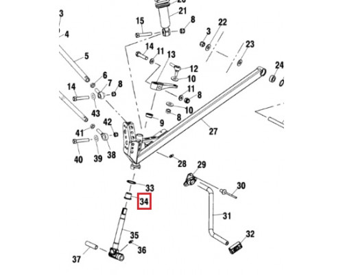 SM-08010A SPI Втулка Передней Подвески Для Polaris 3574208