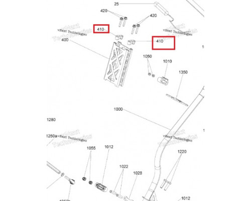 SM-08753 SPI Крепление Руля Для Ski Doo 506152750, 506152751