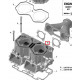 SM-09530A SPI Прокладка Выпускной Системы Для Ski Doo ROTAX 850 420430486