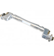 ICE AGE Offset Axle Kit Ось Для 2ух Натяжных Роликов С Отступом 1'' Серебристая Для Polaris