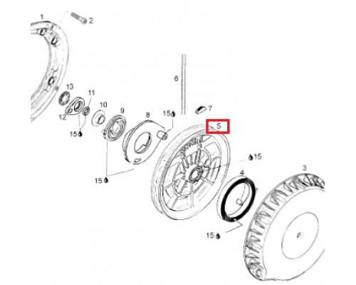 SM-11006 SPI Барабан Ручного Стартера Для Ski Doo 420852285, 420852286