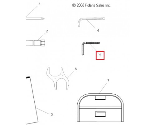 SM-12322 SPI Съемник Ремня Вариатора Для Polaris 2874113, 2874857, 2875911