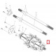 1590543 Вал Привода Гусеницы Для Polaris AXYS RMK 1590523