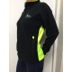 Флисовая Кофта Женская VEL Zip Black/Hi-Vis  (Женский, M, Черно-лимонный)