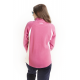 Флисовая Кофта Женская VEL Zip Pink/White (Женский, M, Малиново-белый)