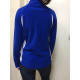 Флисовая Кофта Женская VEL Zip Blue/White (Женский, S, Сине-белый)