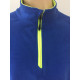 Флисовая Кофта VEL Blue/Hi-Vis (Мужской, M, Сине-лимонный)