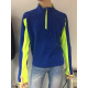 Флисовая Кофта VEL Blue/Hi-Vis (Мужской, M, Сине-лимонный)