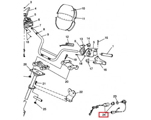 01-112 SPI Чека Безопасности Для Polaris 4110156, 2870668