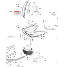 502008015 Боковая Панель Правая Черная Для Ski Doo 502007200, 502007202, 502007292, 502007624, 502008014
