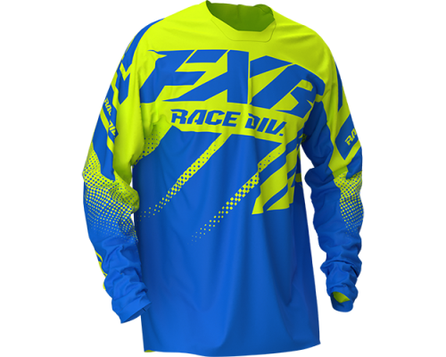 Джерси FXR CLUTCH MX Blue/Hi Vis M