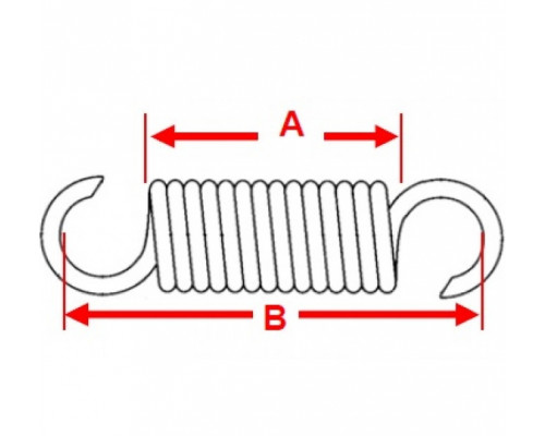 02-105 SPI Пружина Крепления Глушителя Для Arctic Cat 0123-321