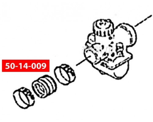 50-14-009 ПОЛИУРЕТАН Впускной Патрубок Карбюратора Для РМ Тайга С40500009, C40500009