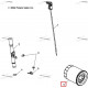 HF198 Hiflo Filtro Масляный Фильтр Для Polaris FRONTIER 2540086, 2540006, 2540122