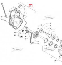 1702-529 Корпус КПП Для Arctic Cat 1702-178, 1702-445, 1702-497
