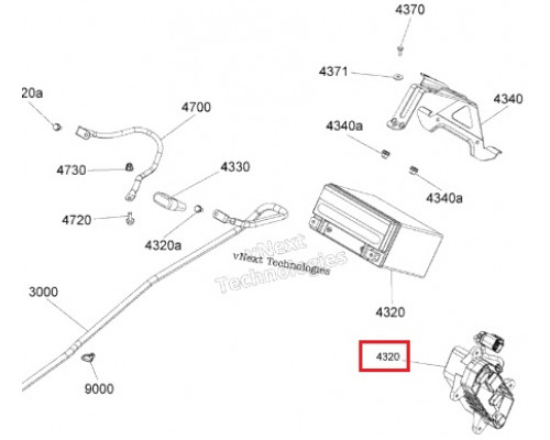 515178479 Модуль Конденсатора SHOT Системы Для Ski Doo Gen4