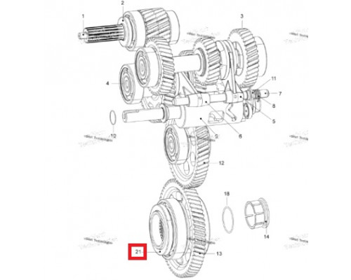 619230031 Сальник КПП Нижний Для Ski Doo