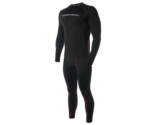 Термобельё Finntrail Thermo-S 6304 Black_N, размер 