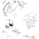 502008010 Панель Нижняя Правая Черная Для Ski Doo Expedition 502007193, 502007125, 502006997, 502007825